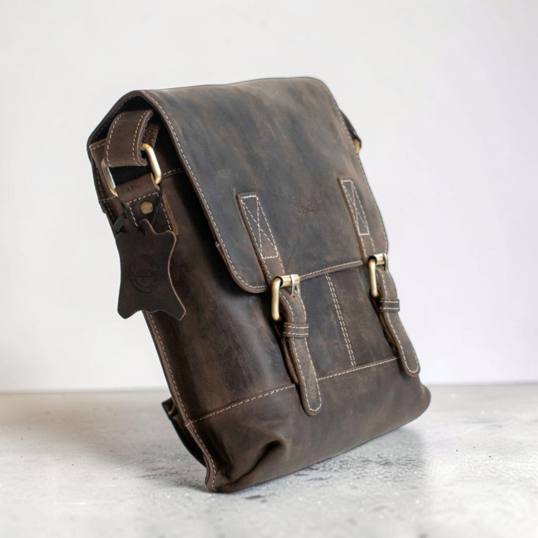 Borsa Tracolla Uomo Testa di Moro