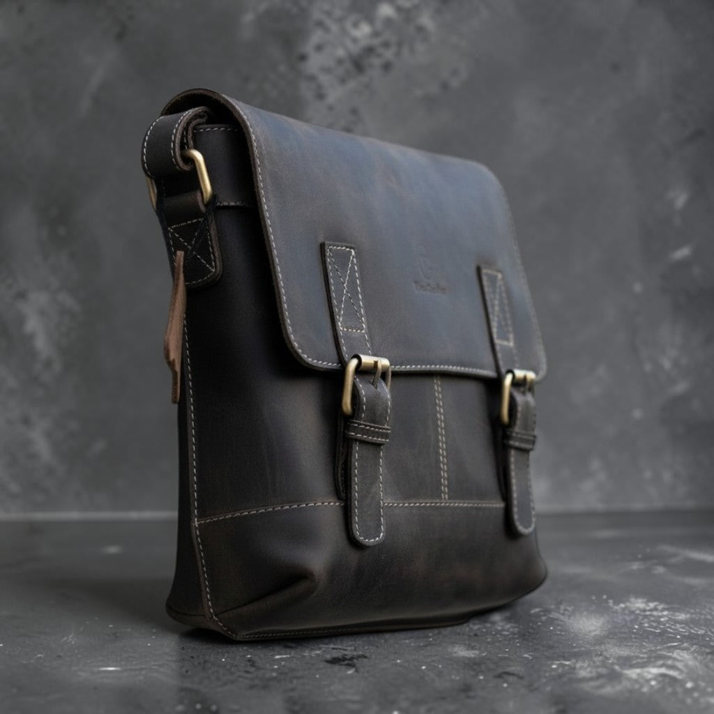 Borsa Tracolla Uomo Nera