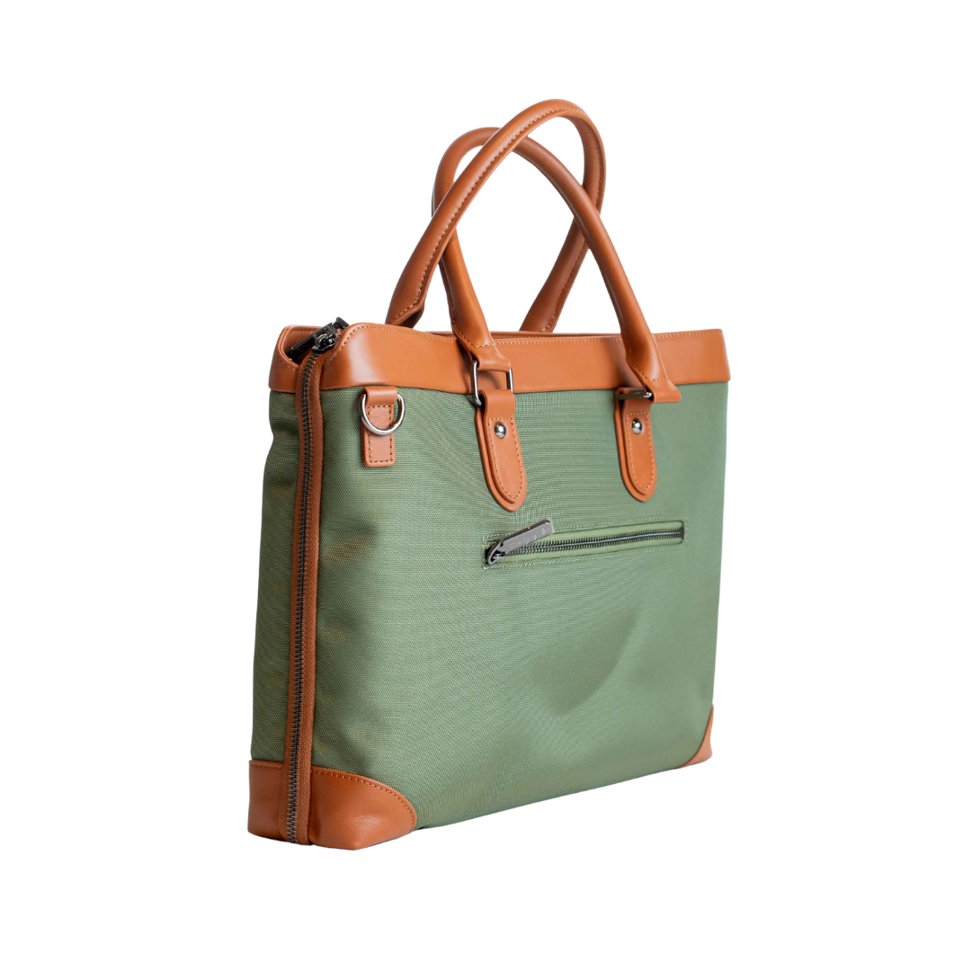 Borsa Business Tessuto in Pelle