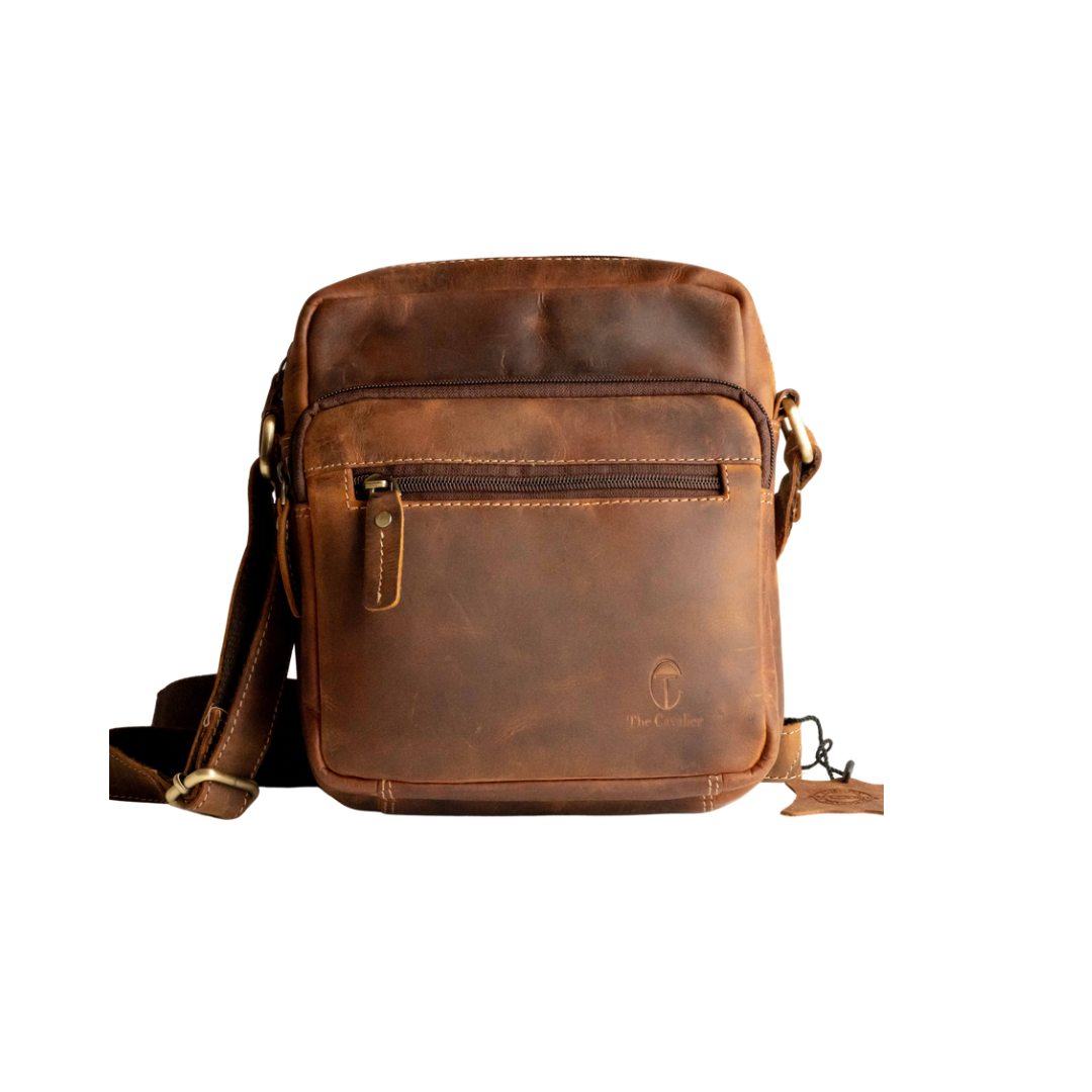 Borsello Zip in Pelle