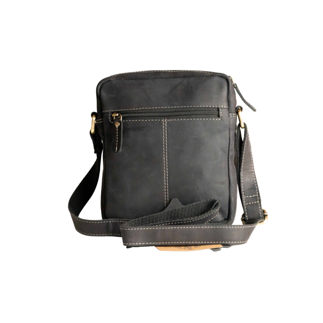 Borsello Zip in Pelle